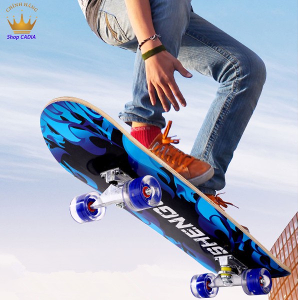 Ván Trượt Thể Thao Skateboard Có Đèn Led Phát Sáng