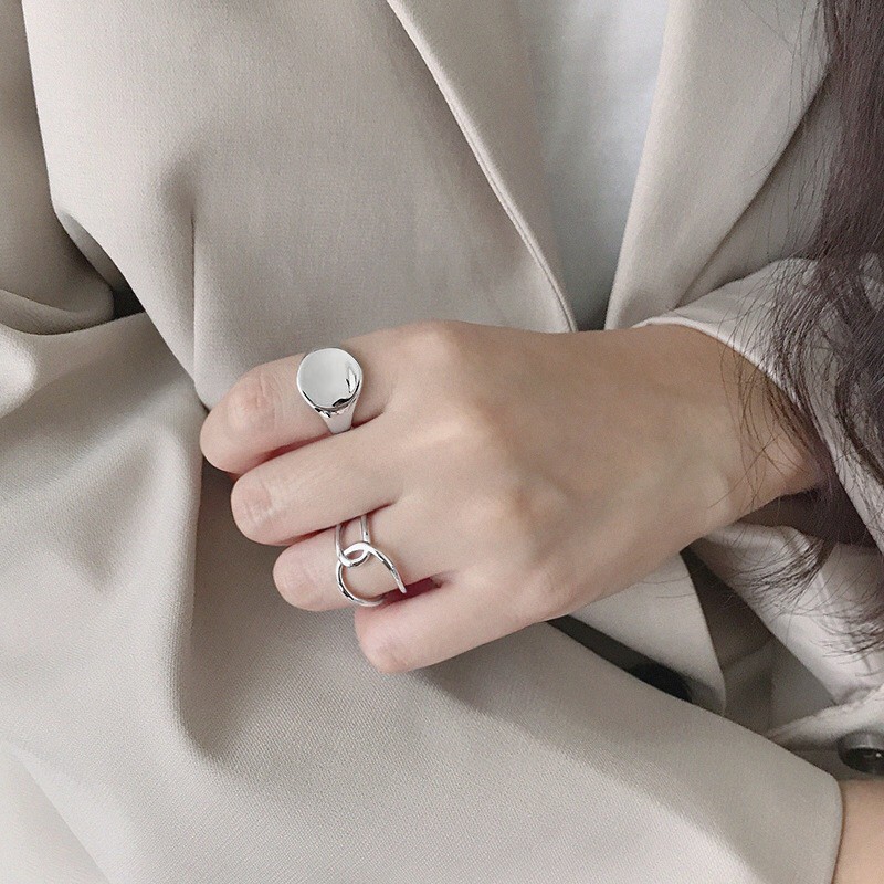 Nhẫn nữ điều chỉnh được phụ kiện thời trang Hàn Quốc