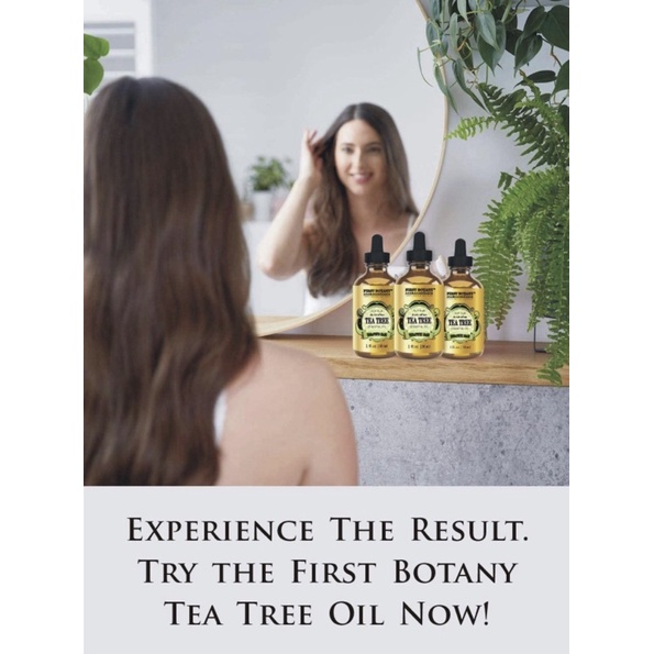 Tinh dầu tràm trà Tea Tree 100% tự nhiện Úc First Botany 30ml USA