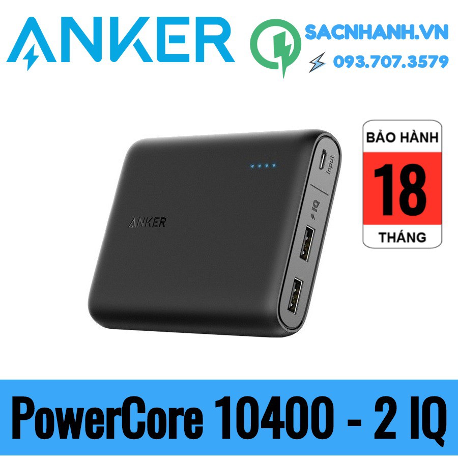 Pin sạc dự phòng ANKER PowerCore 10400mAh - A1214