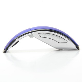 【Rememberme】2.4GHz Foldable Arc Wireless Optical Mouse Mice + USB Receiver to Laptop
