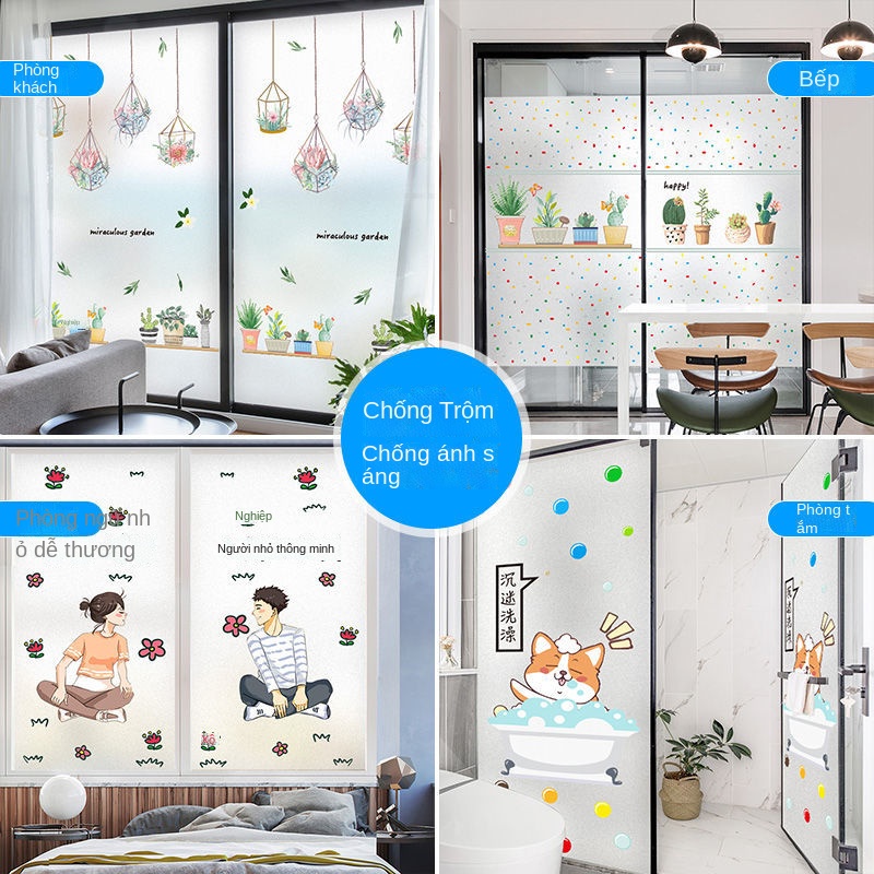giấy dán kính che nắng chống nhìn trộm