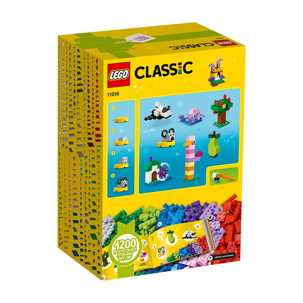 Đồ Chơi Lắp Ráp LEGO Classic Bộ Gạch Sáng Tạo 1200 Chi Tiết 11016