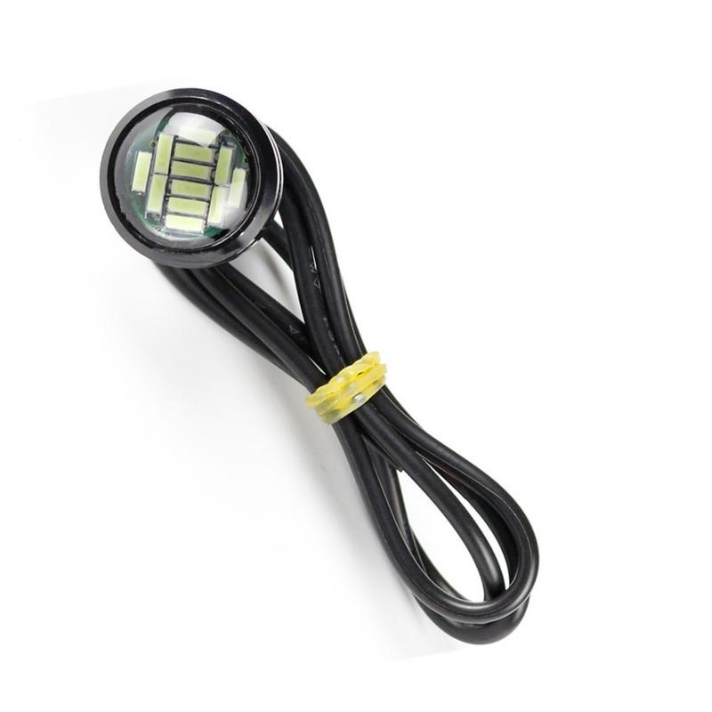 Đèn LED Mắt Đại Bàng DC12V 15W 23MM Ánh Sáng Trắng / Xanh Dương / Vàng / Đỏ Chuyên Dụng Cho Xe Hơi