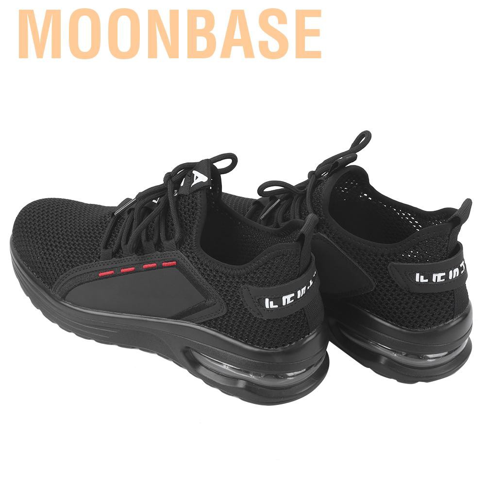 Moonbase Mens Safety Shoes Trainers Steel Toe Work Boots Hiking Lightweight Sneakers Men