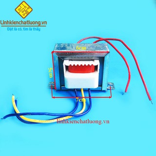 Biến áp n.guồn đối xứng 12V 1A dây đồng