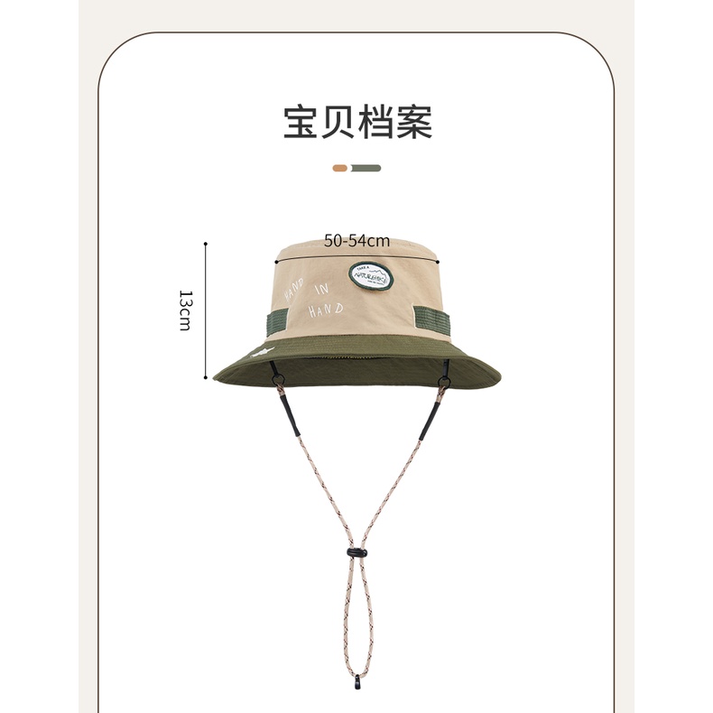 Naturehike Mũ Bucket Chống Nắng UPF50 + Thời Trang Mùa Hè Dành Cho Trẻ Em