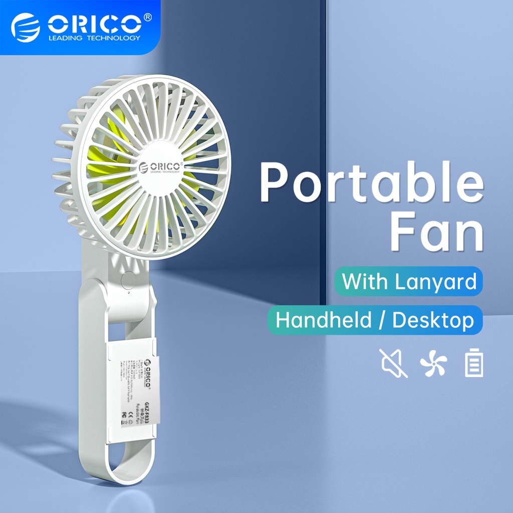 Quạt USB nhỏ gọn, quạt bỏ túi, quạt để bàn ORICO phun sương ba cấp độ -  Hàng Chính Hãng