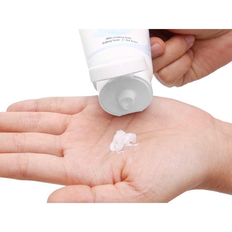 Sữa rửa mặt trắng da ngừa mụn E100 nha đam 100g