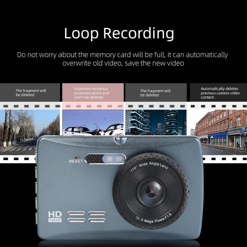 Camera Hành Trình V6 Màn Hình Lcd 3.6 Inch Hd 1080p Góc Quay 170 Độ Cho Xe Hơi | BigBuy360 - bigbuy360.vn