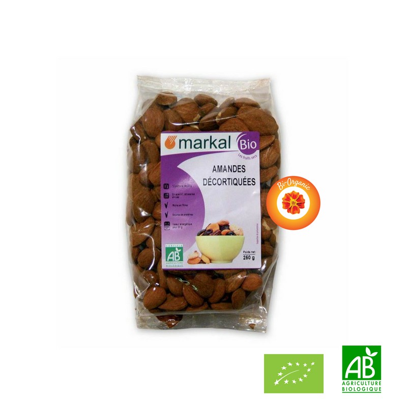 HẠNH NHÂN HỮU CƠ MARKAL (250g) - Organic Almond