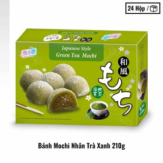 Bánh Mochi nhân trà xanh Yuki&Love 210g