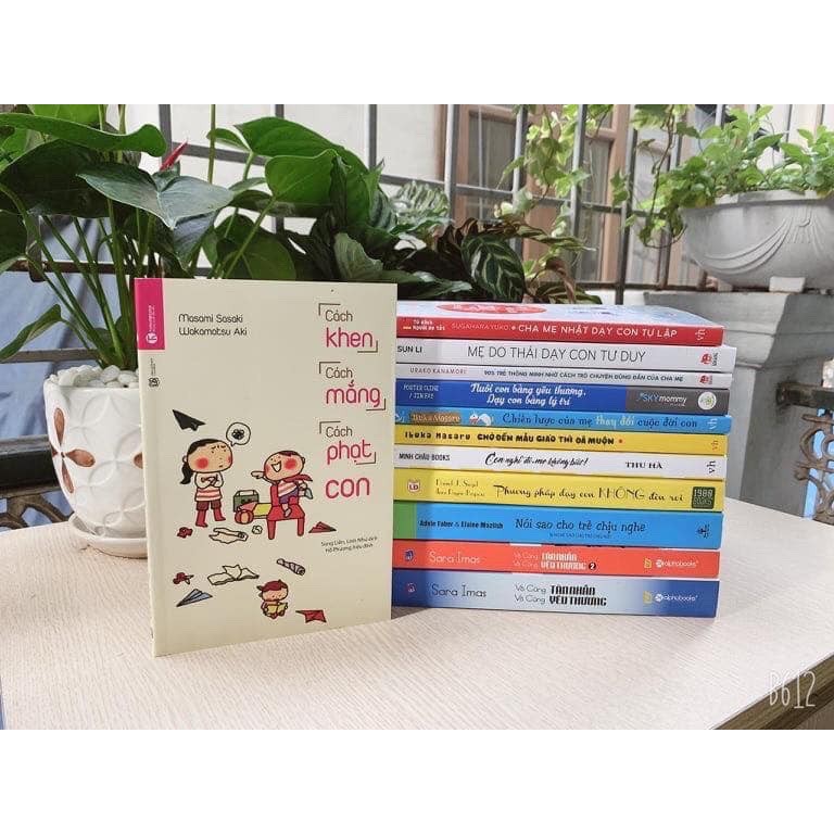 Tặng Bộ COMBO 3 bộ Dạy con không đòn roi - Cách mắng phạt - Trò chuyện cùng con