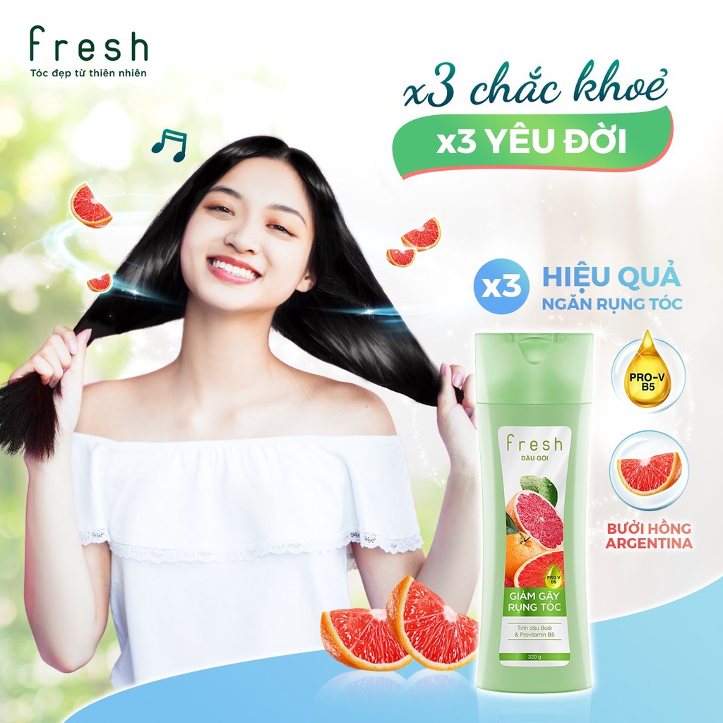 Gói dầu gội Fresh sạch gàu, phục hồi hư tổn 6g - HT258