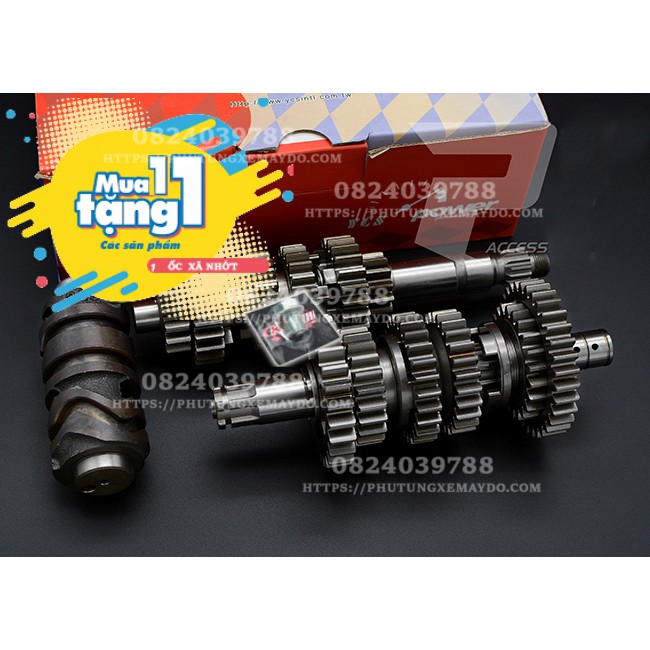 BỘ SỐ YCS 6 SỐ CHO EXCITER 135/5S – 150i