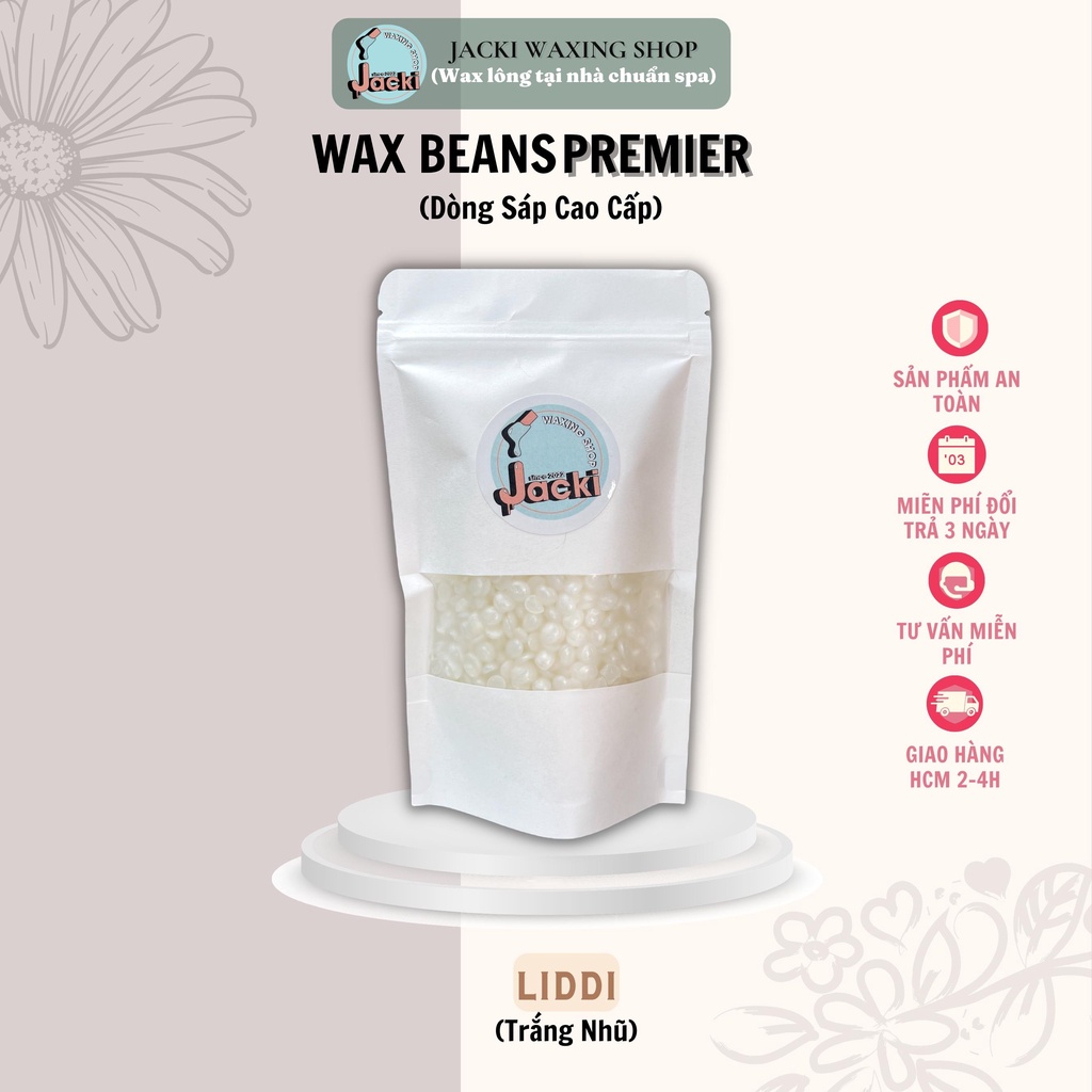 Sáp Wax Lông Nóng, Sáp Premier Siêu Bám Lông, Wax Bean