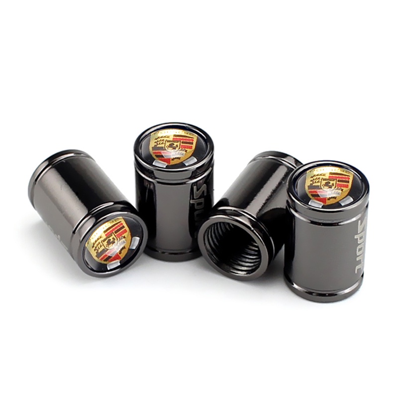 Bộ 4 Nắp Van Bánh Xe Hơi Porsche 911 718 Hộpster Cayman Panamera