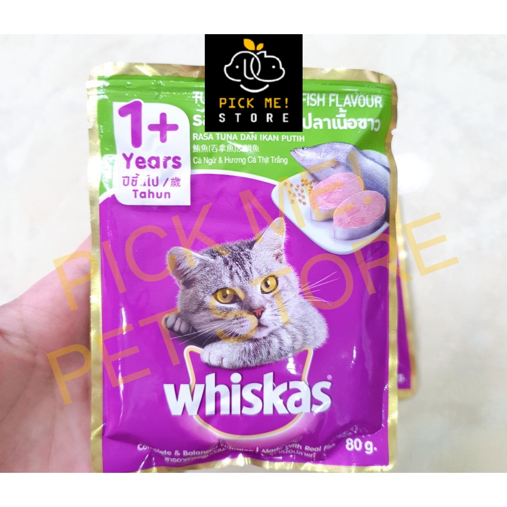 Pate Whiskas Adult Cho Mèo Lớn, Mèo Trưởng Thành 85g