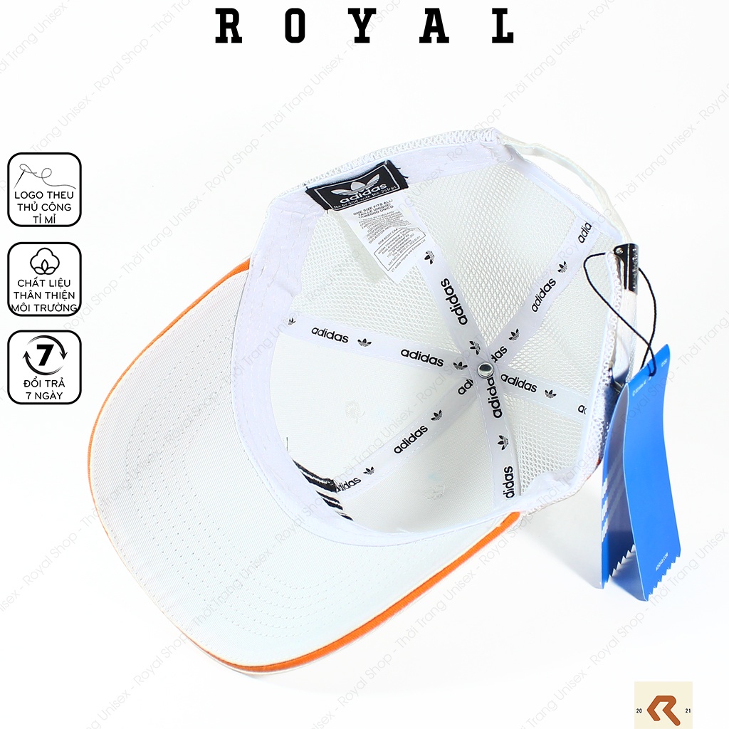 Mũ Lưỡi Trai Lưới  Add Nón Lưỡi Trai Lưới Nam Nữ Vải Kaki adidas Nón Kết - Royal Caps