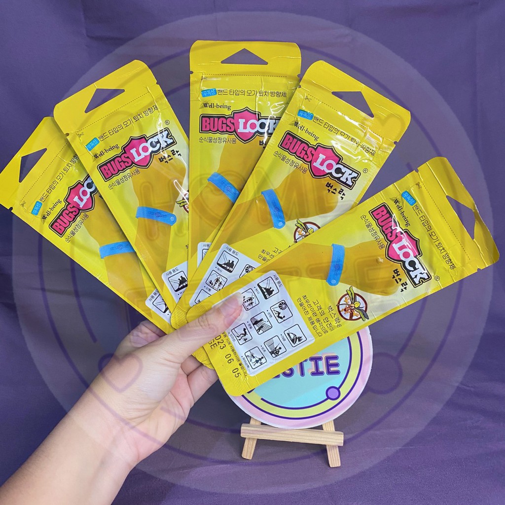Vòng Đeo Tay Chống Muỗi & Côn Trùng Bugslock