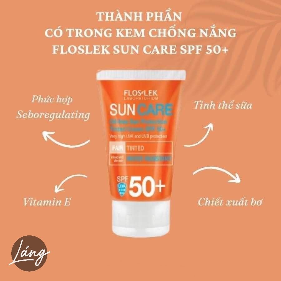 Kem chống nắng Floslek Laboratorium Sun Care Oil Free Sun Protection