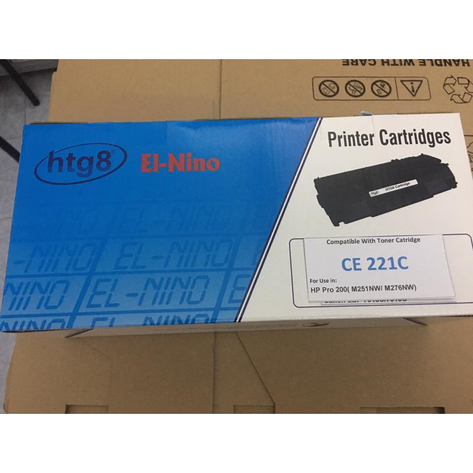 [Mã 267ELSALE hoàn 7% đơn 300K] Hộp mực Xanh HP CP 251NW/276NW/ Canon 7100CN/7110C hiệu HTG8