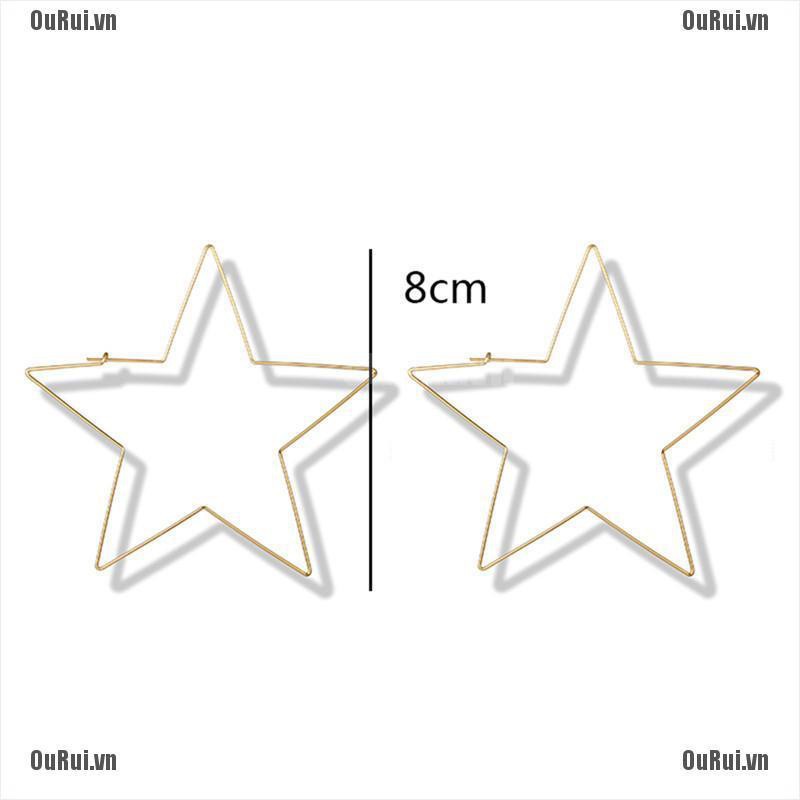 Bông Tai Ngôi Sao Thiết Kế Đơn Giản Thanh Lịch Cho Nữ