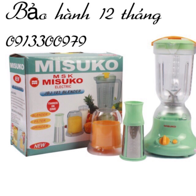 👉Máy say sinh tố Misuko 103