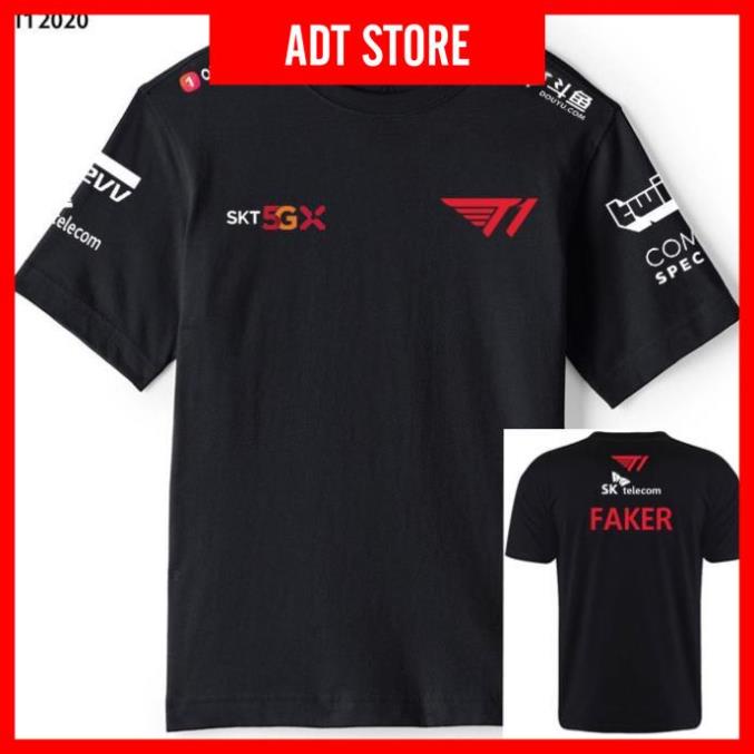 🔥HOT🔥 Mẫu áo thun team game SKT T1 2020 cực ngầu mẫu mới cực chất /uy tín chất lượng