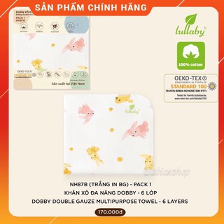[LULLABY] Khăn tắm Lullaby xô 6 lớp dành cho bé