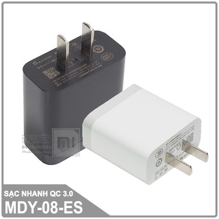FREESHIP ĐƠN 99K_Củ sạc Xiaomi Mi 6 sạc nhanh Quick Charge 3.0 MDY-08-ES + Cáp Micro hoặc Cáp Type-C Xiaomi 1m2