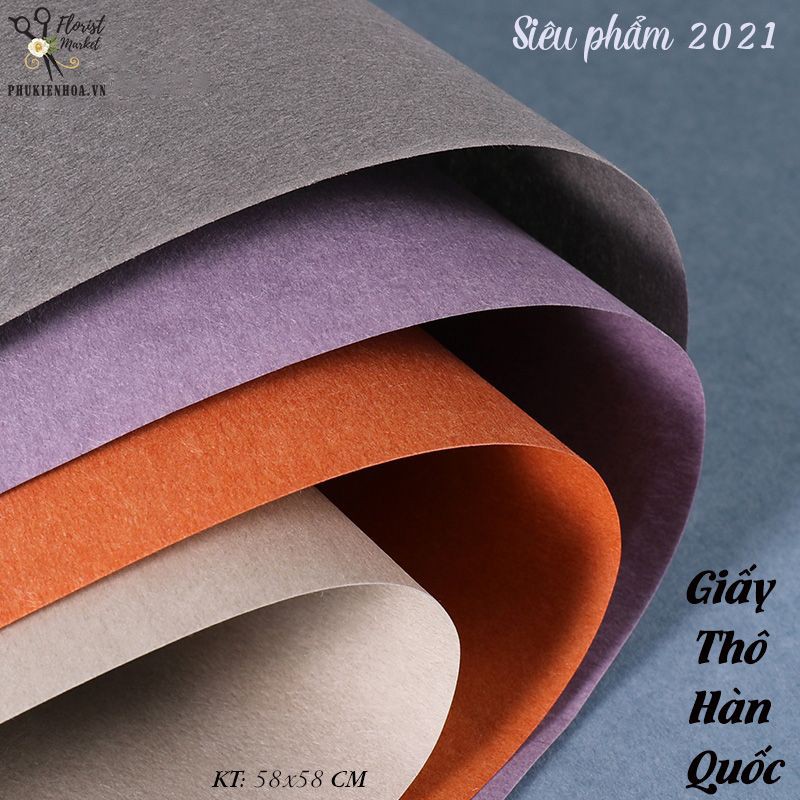 Giấy Gói Hoa - Giấy Thô Hàn Quốc (Siêu phẩm mới 2021) | BigBuy360 - bigbuy360.vn