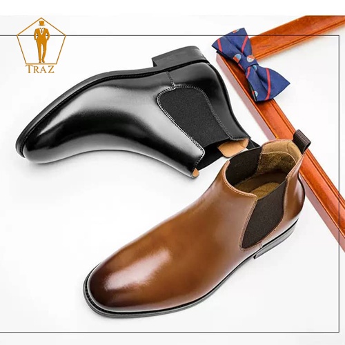 Giày bốt boots nam Cao Cổ TRAZ Chelsea Boots Classic