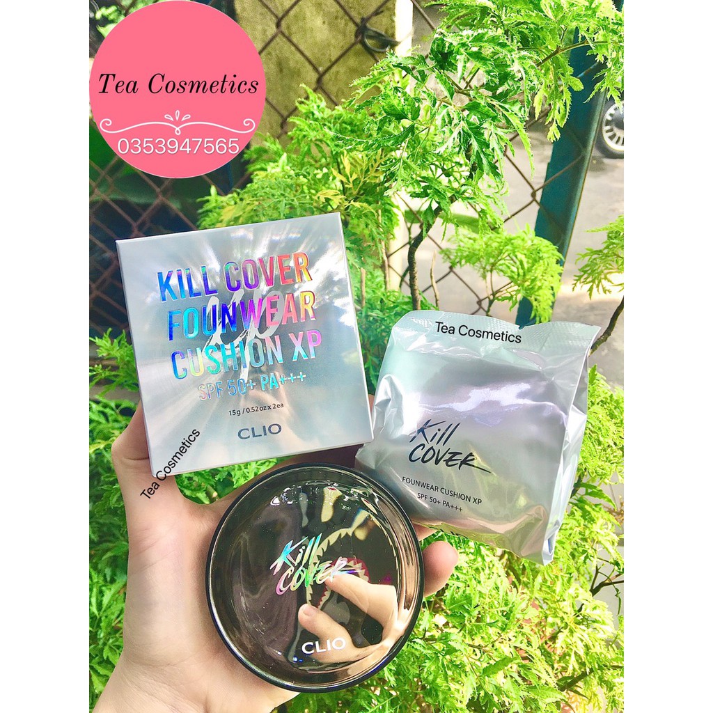 SET PHẤN NƯỚC CLIO KILL COVER FOUNWEAR CUSHION XP PRIMER SET