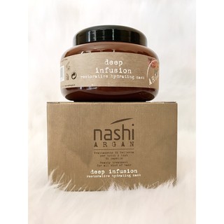 (Chính hãng) HẤP DẦU NASHI ARGAN MASK DEEP INFUSION PHỤC HỒI TÁI TẠO CẤU TRÚC TÓC 500ML