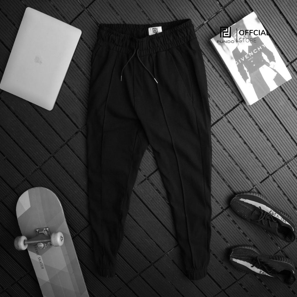 Quần jogger nam PUNDO chất vải mềm mịn, màu basic dễ phối ,phong cách trẻ trung năng động QDPD040