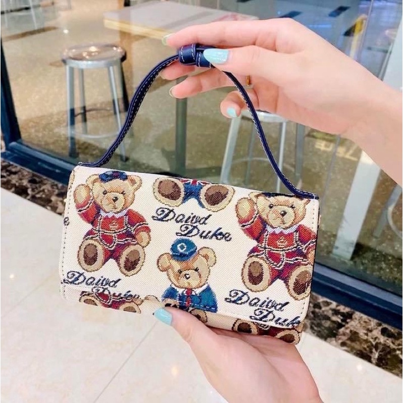 TÚI GẤU ĐEO CHÉO/ CẦM TAY TTWN BEAR 1151 THÁI LAN