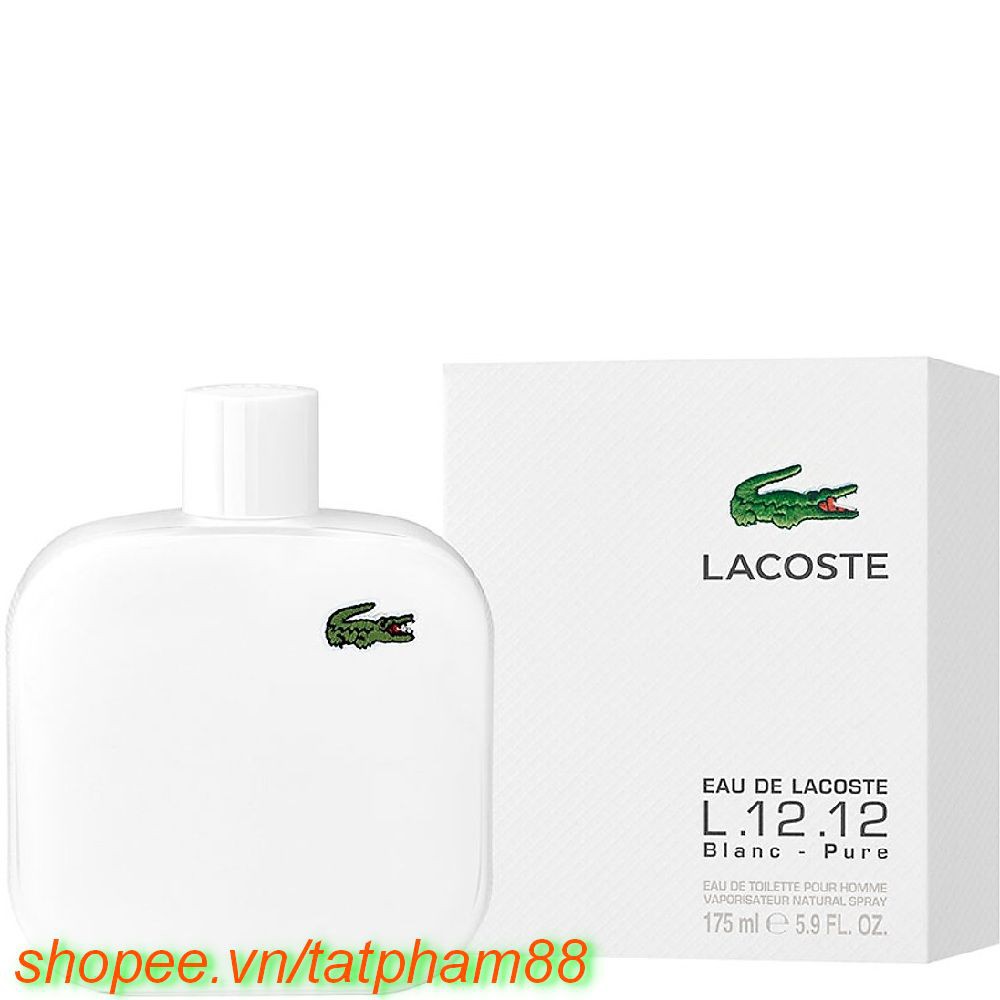 Nước Hoa Nam 175ml Lacoste Eau de Lacoste L.12.12 Blanc, tatpham88 Chất Lượng Tạo Nên Niềm Tin.