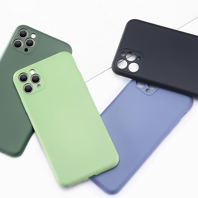 Ốp Lưng Silicone Mềm Chống Sốc Hình Máy Ảnh Đơn Giản Cho Iphone X Xs Xr 7 8 Plus 6 6s Xs Max Se 2020