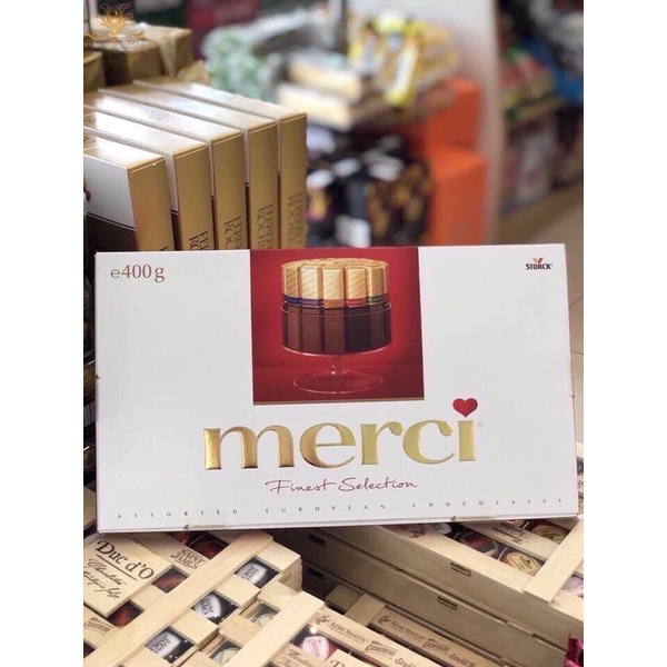 SOCOLA Merci Finest Selection 400g