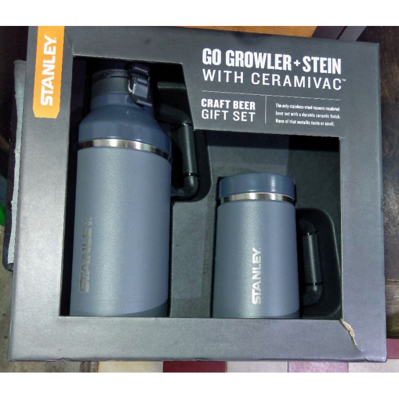 Bình giữ nhiệt inox cao cấp Stanley 64oz - 1900ml CERAMIC lòng bình phủ GỐM.