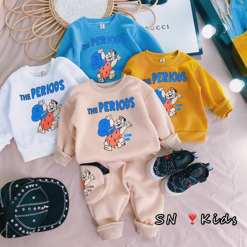 Bộ nỉ PERIODS cho bé trai