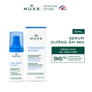 Serum dưỡng ẩm 48h Nuxe Crème fraîche® de beauté 30ml