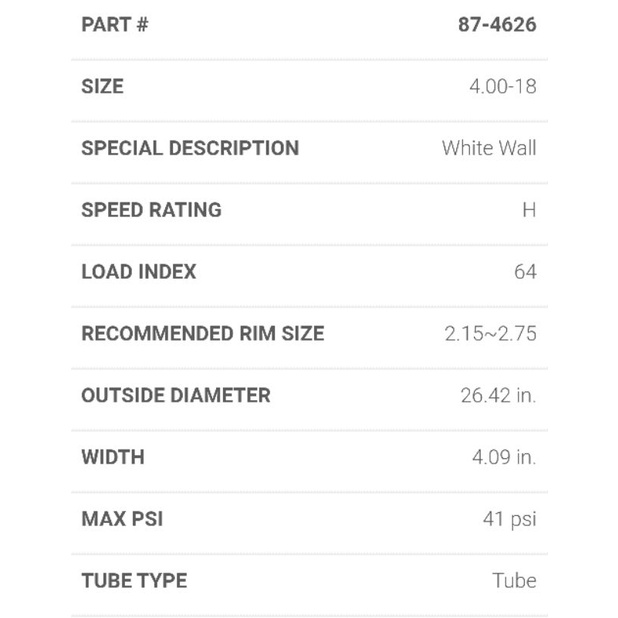 Cặp vỏ Shinko E270 White Wall tire 4.00 và 4.50/18 dành cho SR400, Royal Enfield GT650, FTR223 v.v..