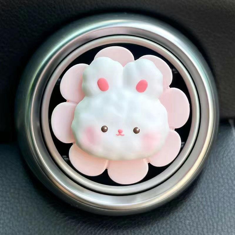 Quạt Khuếch Tán Hương Thơm Gắn Điều Hòa Xe Hơi Kiểu Hoạt Hình Xinh Xắn Đáng Yêu