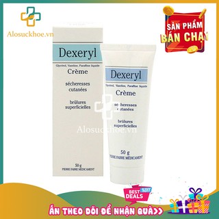 Kem giữ ẩm, chống nẻ an toàn cho cả trẻ nhỏ- Dexeryl nhập khẩu từ Pháp (50gr)