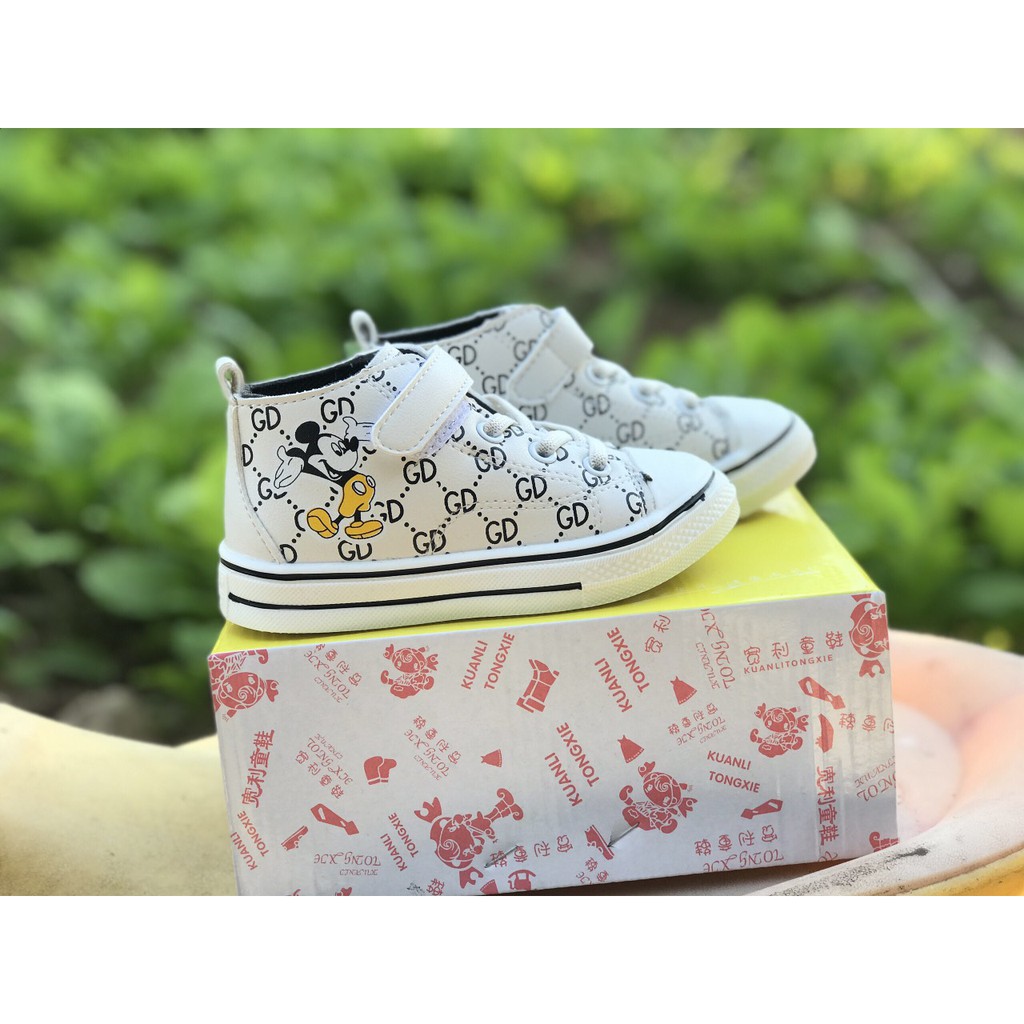 Bốt Mickey hàng quảng châu cao cấp cho bé trai và bé gái A-21