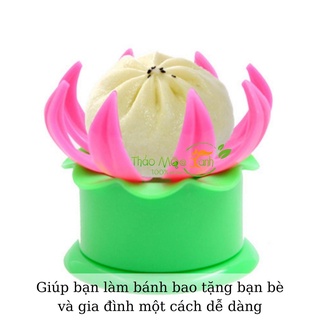 Khuôn Làm Bánh Bao Hoa Sen