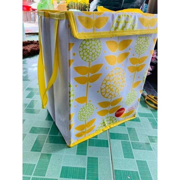 Thùng Vải Gấp Gọn Đa Năng 25x30x40cm Sunsilk - Đựng Quần Áo, Đồ Chơi, Tã Bỉm... - Có Quai Xách