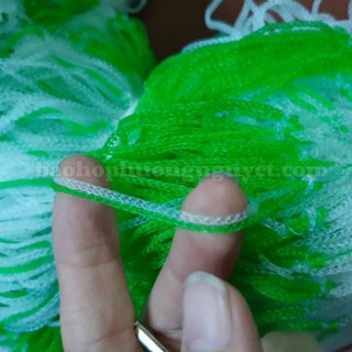 COMBO 3 TÚI LƯỚI ĐỰNG BÓNG LOẠI 1 QUẢ Túi lưới cước đan bện chắc chắn, bền bỉ